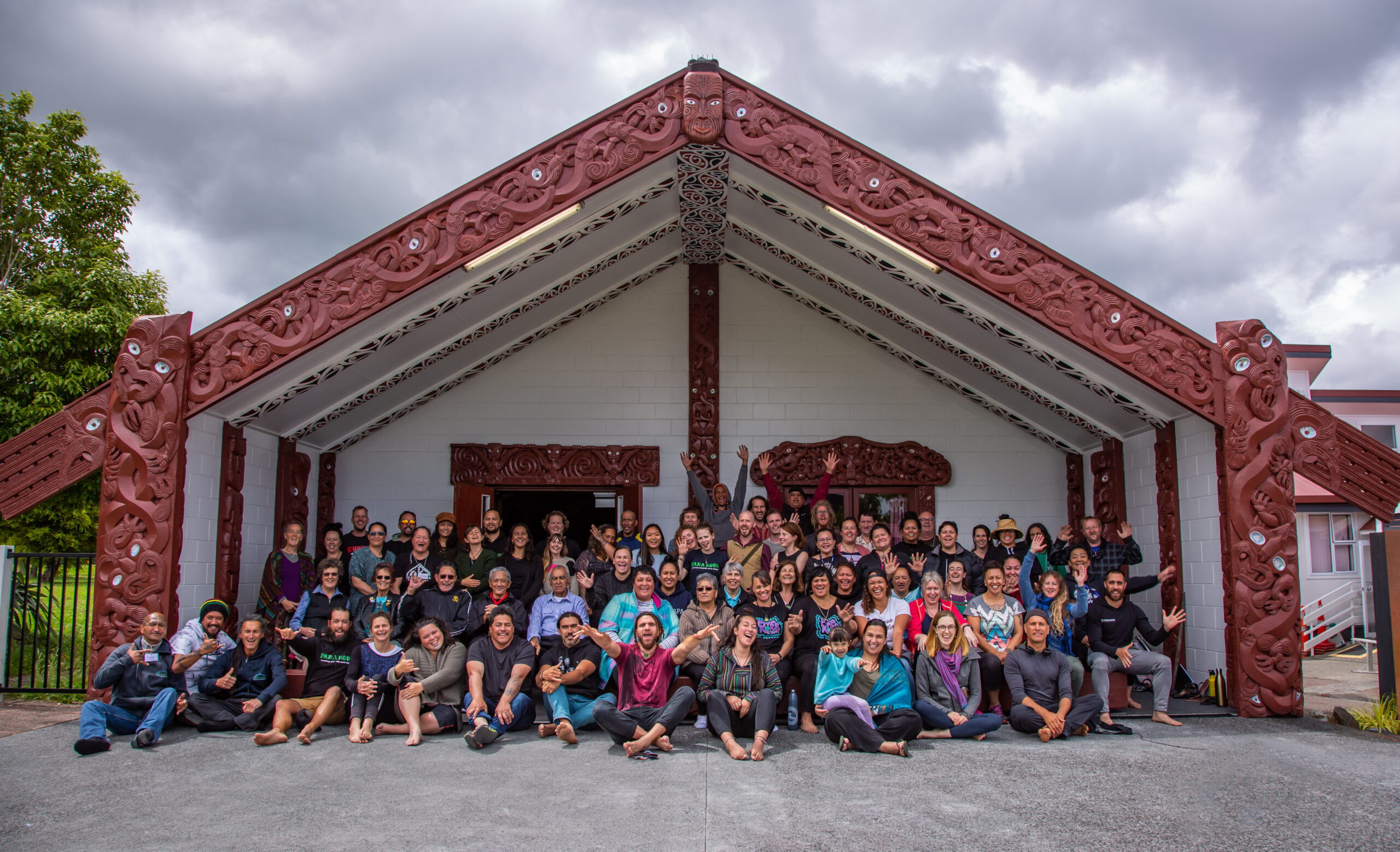 Para Kore kaimahi at annual Para Kore hui.