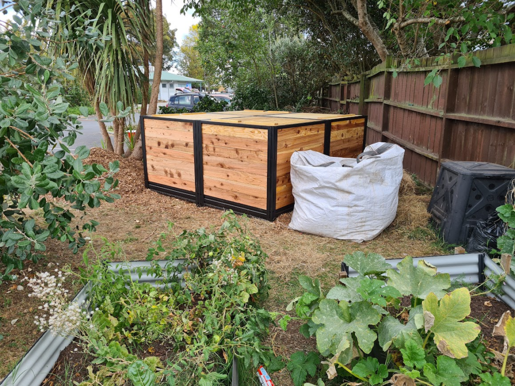 Carbon compost system, encouraging zero waste values.