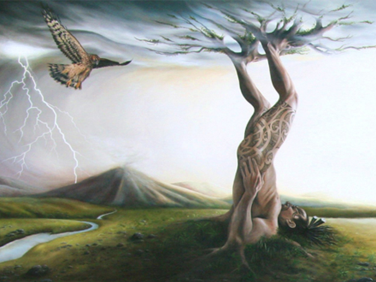 Tane Mahuta’s Triumph by Jane Crisp